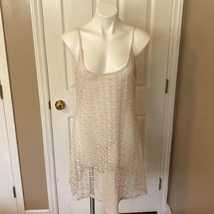 Cream tribal print swim cover up! So comfy!